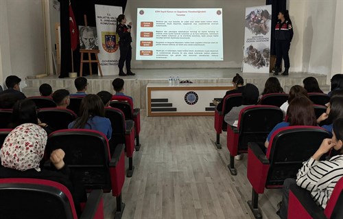ÖĞRENCİLERİMİZE EĞİTİM VERİLMİŞTİR